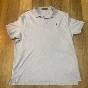 Polo Ralph Lauren Light  Blue  Polo  Short Sleeve Mens Size XX Large